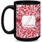Swirl Coffee Mug - 15 oz - Black Full