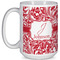 Swirl Coffee Mug - 15 oz - White Full