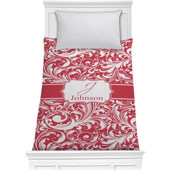 Custom Swirl Comforter - Twin XL (Personalized)