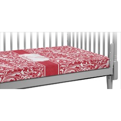 Swirl Crib Fitted Sheet (Personalized)