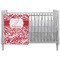 Swirl Crib Comforter / Quilt (Personalized)