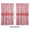 Swirl Curtain 112x80 - Lined