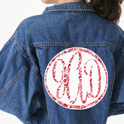 Swirl Twill Iron On Patch - Custom Shape - 3XL (Personalized)