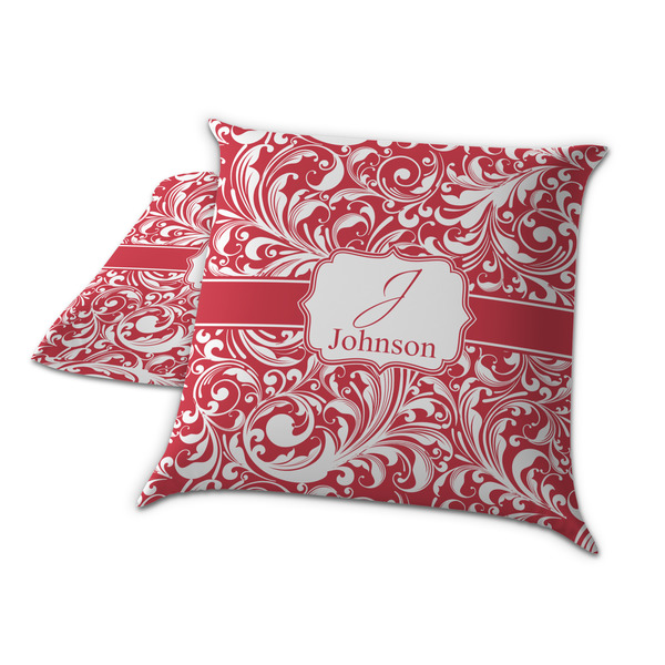 Swirl Decorative Pillow Case - TWO