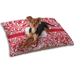 Swirl Dog Bed - Small w/ Name and Initial