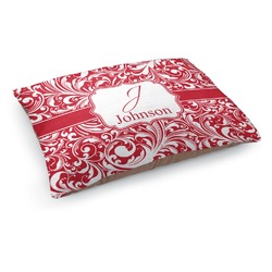 Swirl Dog Bed - Medium w/ Name and Initial