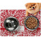 Swirl Dog Food Mat - Small LIFESTYLE