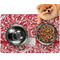 Swirl Dog Food Mat - Small w/ Name and Initial