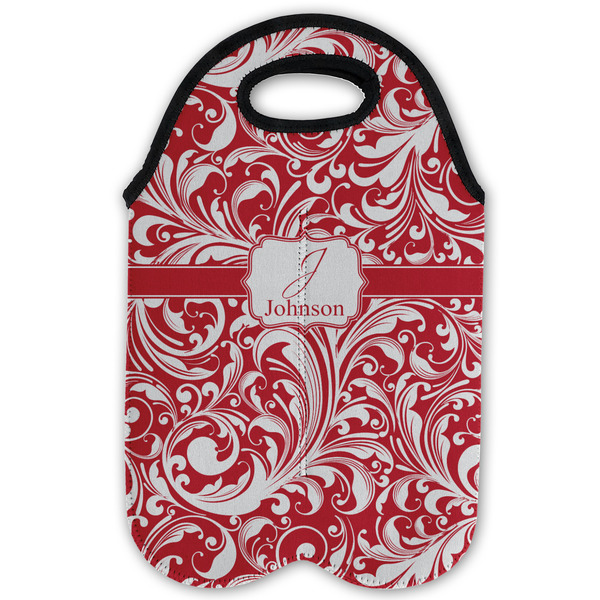 Swirl Double Wine Tote - Flat (new)