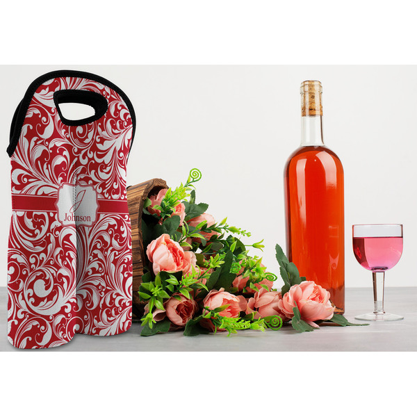 Swirl Double Wine Tote - LIFESTYLE (new)