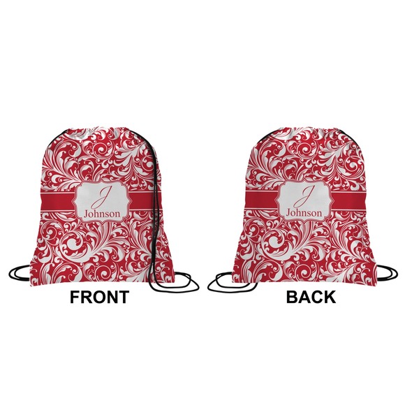 Swirl Drawstring Backpack