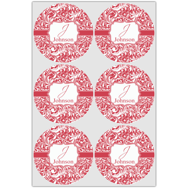 Swirl Drink Topper - XLarge - Set of 6