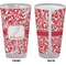 Swirl Pint Glass - Full Color - Front & Back Views