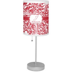 Swirl 7" Drum Lamp with Shade (Personalized)