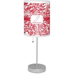 Swirl Lamp with Drum Shade (Personalized)