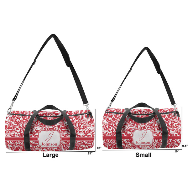 Swirl Duffle Bag Small and Large