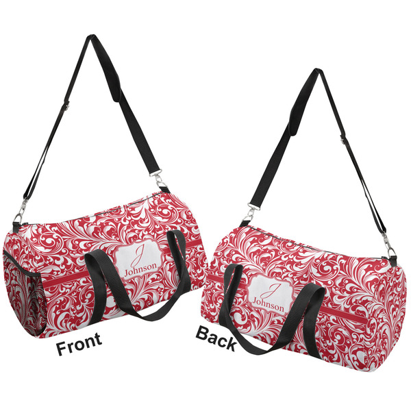 Swirl Duffle bag small front and back sides