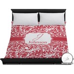 Swirl Duvet Cover - King (Personalized)