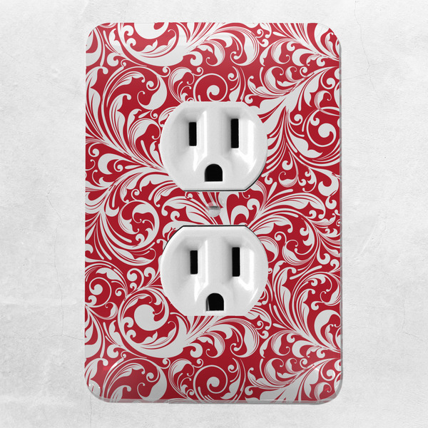 Swirl Electric Outlet Plate - LIFESTYLE