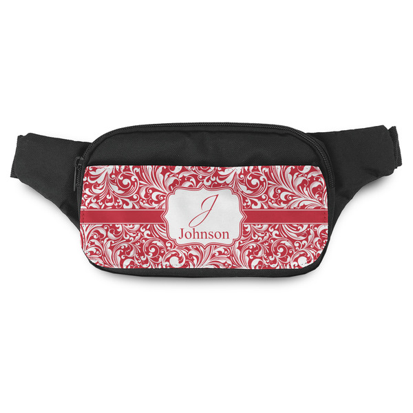 Custom Swirl Fanny Pack - Modern Style (Personalized)