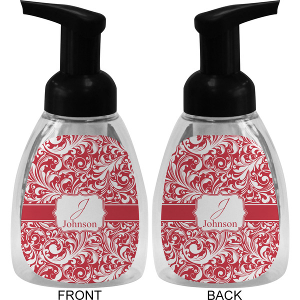 Swirl Foam Soap Bottle (Front & Back)
