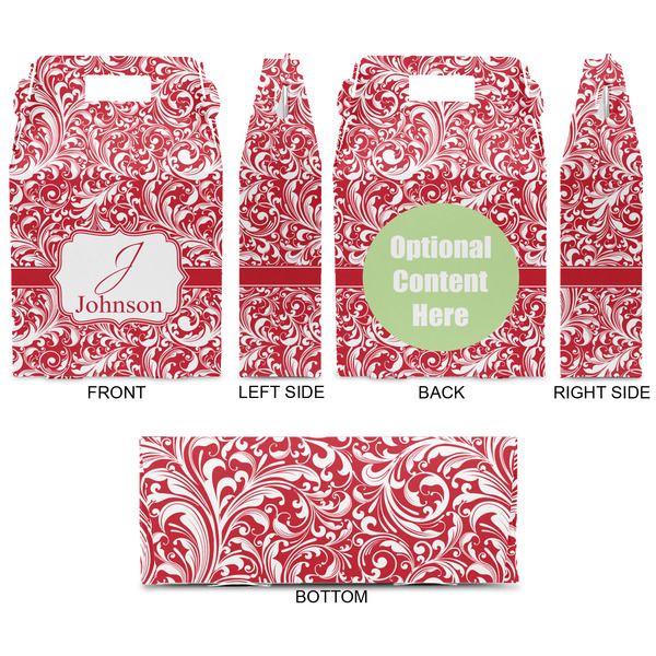 Swirl Gable Favor Box - Approval