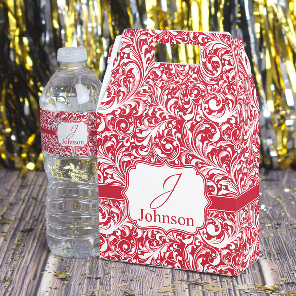 Swirl Gable Favor Box - In Context