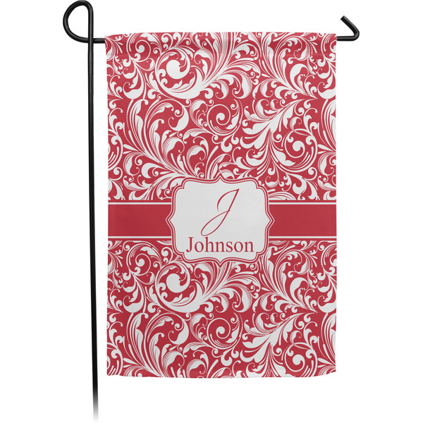 Custom Swirl Garden Flag (Personalized)