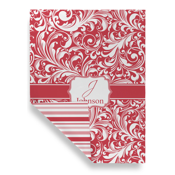 Swirl Garden Flags - Large - Double Sided - FRONT FOLDED