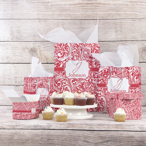 Swirl Gift Bags - In Context