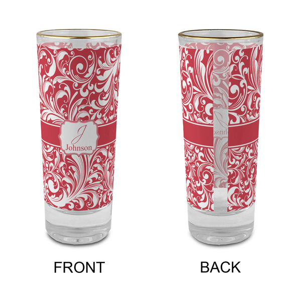 Swirl Glass Shot Glass - 2 oz - Single - APPROVAL