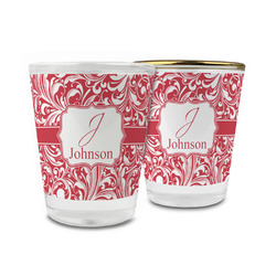 Swirl Glass Shot Glass - 1.5 oz (Personalized)