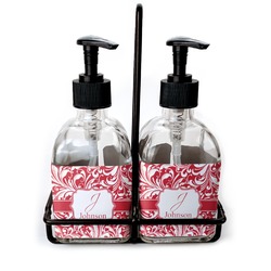 Swirl Glass Soap & Lotion Bottles (Personalized)