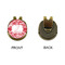Swirl Golf Ball Hat Clip Marker - Apvl - GOLD