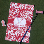 Swirl Golf Towel Gift Set (Personalized)