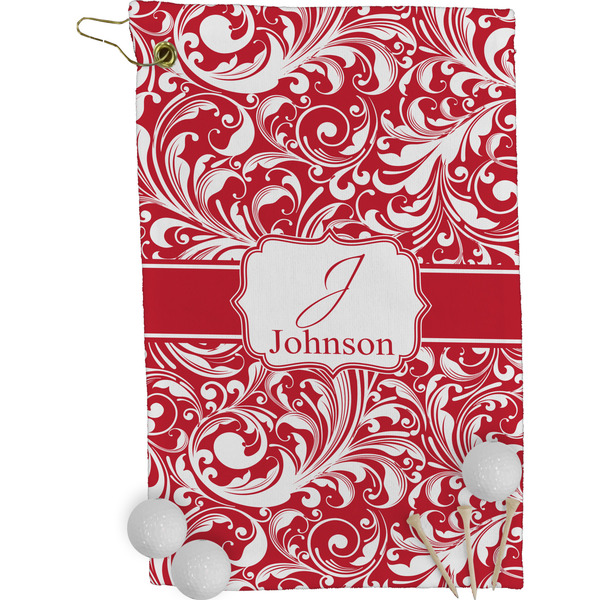 Swirl Golf Towel (Personalized)