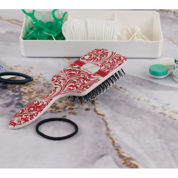 Swirl Hair Brush - In Bathroom