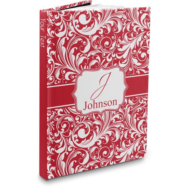 Custom Swirl Hardbound Journal - 7.25" x 10" (Personalized)