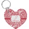 Swirl Heart Keychain (Personalized)