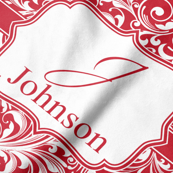 Swirl Hooded Baby Towel- Detail Close Up