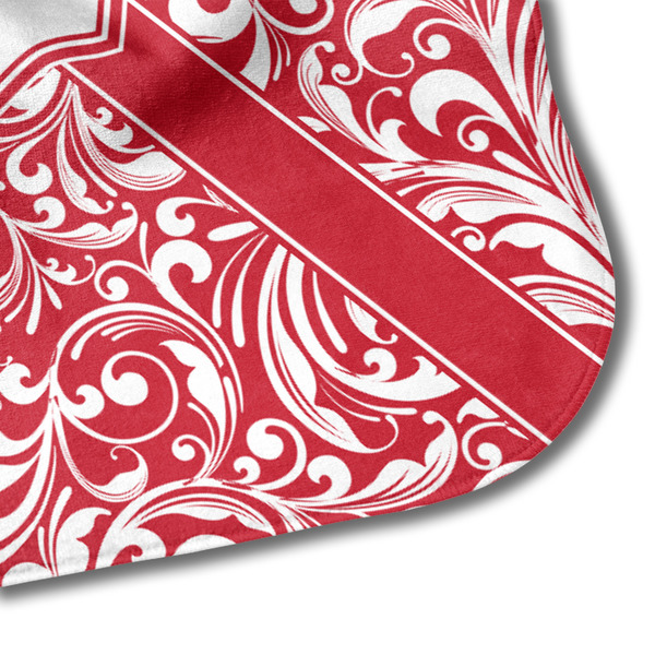 Swirl Hooded Baby Towel- Detail Corner