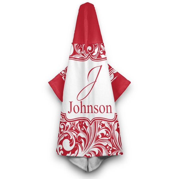 Swirl Hooded Towel - Hanging