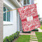 Swirl House Flags - Double Sided - LIFESTYLE
