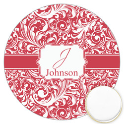 Swirl Printed Cookie Topper - 3.25" (Personalized)