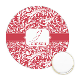 Swirl Printed Cookie Topper - Round (Personalized)