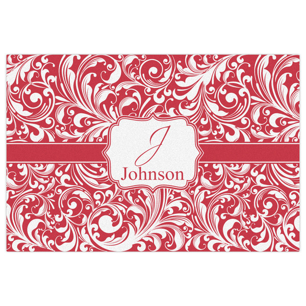 Swirl Indoor / Outdoor Rug - 4'x6' - Front Flat