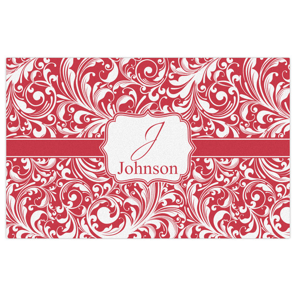 Swirl Indoor / Outdoor Rug - 5'x8' - Front Flat