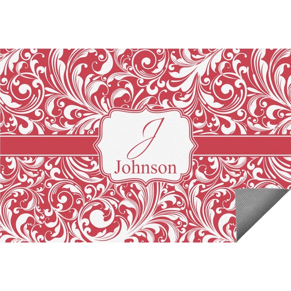 Custom Swirl Indoor / Outdoor Rug (Personalized)