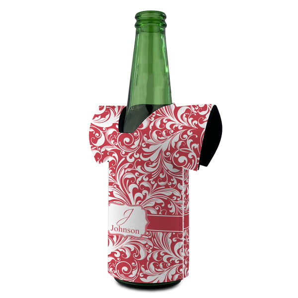 Swirl Jersey Bottle Cooler - ANGLE (on bottle)