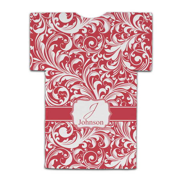 Swirl Jersey Bottle Cooler - BACK (flat)